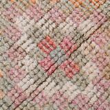 3x10 Orange Brown Handmade Wool Vintage Runner Rug, 103x323Cm SK 18245