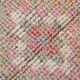Tapis de course vintage en laine fait main marron orange 3x10, 103x323Cm SK 18245