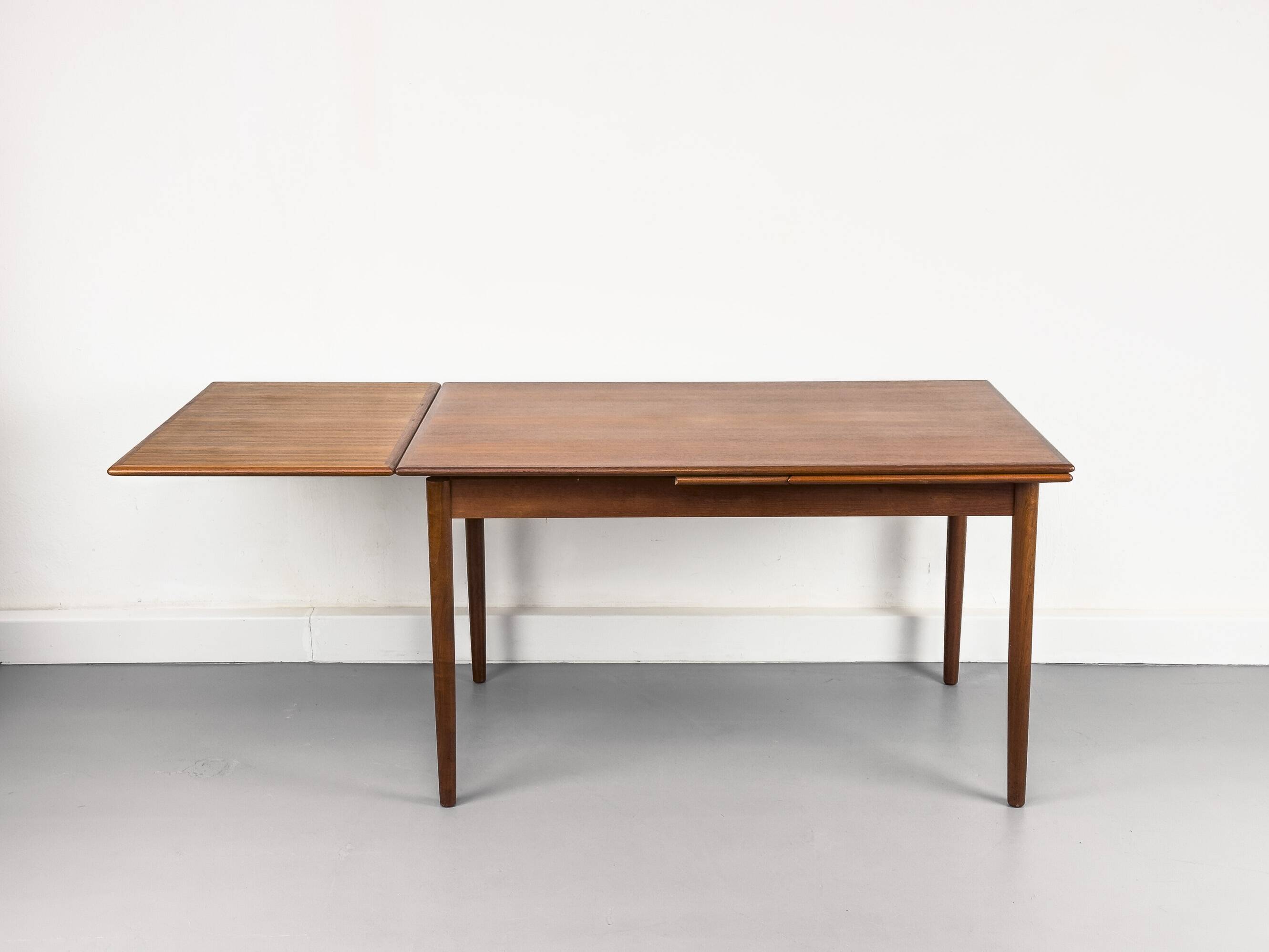 Danish Extendable Teak Dining Table by Ansager Møbler, 1960s