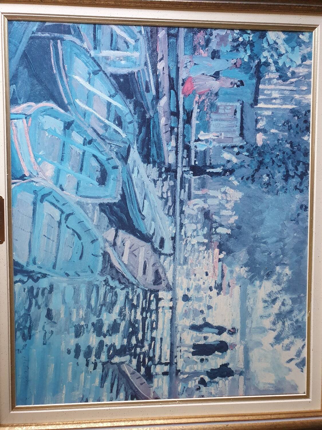 Monet painting reproduction