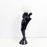 Vintage earthenware lamp