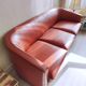 Sofa 3 places in leather Bournas Paris convertible