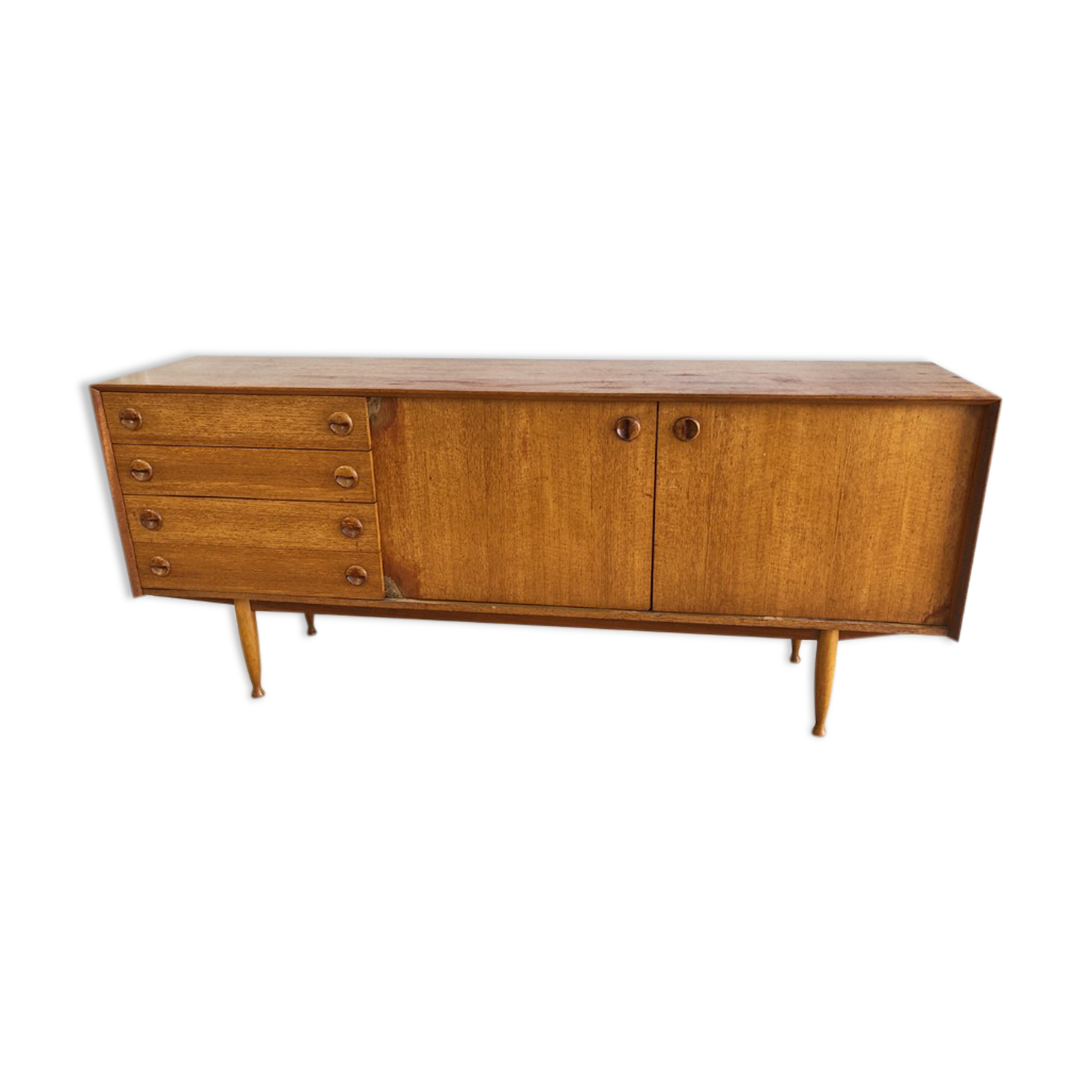 Scandinavian teak row, 1960