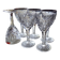 "Chantilly wine glasses on foot" from the Saint-Louis Crystalworks