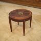 Mahogany gueridon with marquetry attributed to Maurice Dufrêne, 1930s.