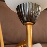 Rare Lustre Vintage des années 60, dans l’esprit Stilnovo / Maison Arlus.