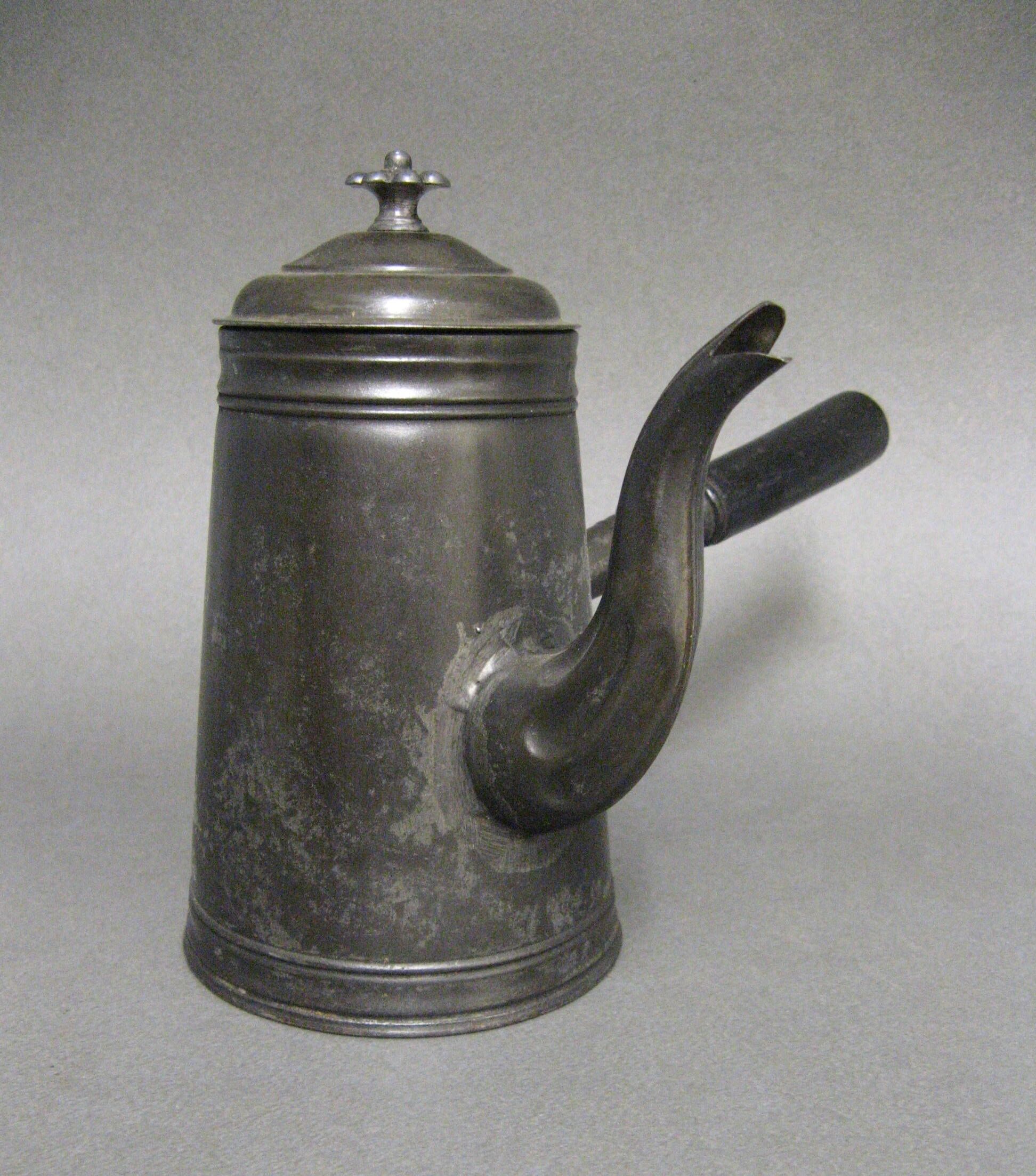 Sheet metal chocolate maker.