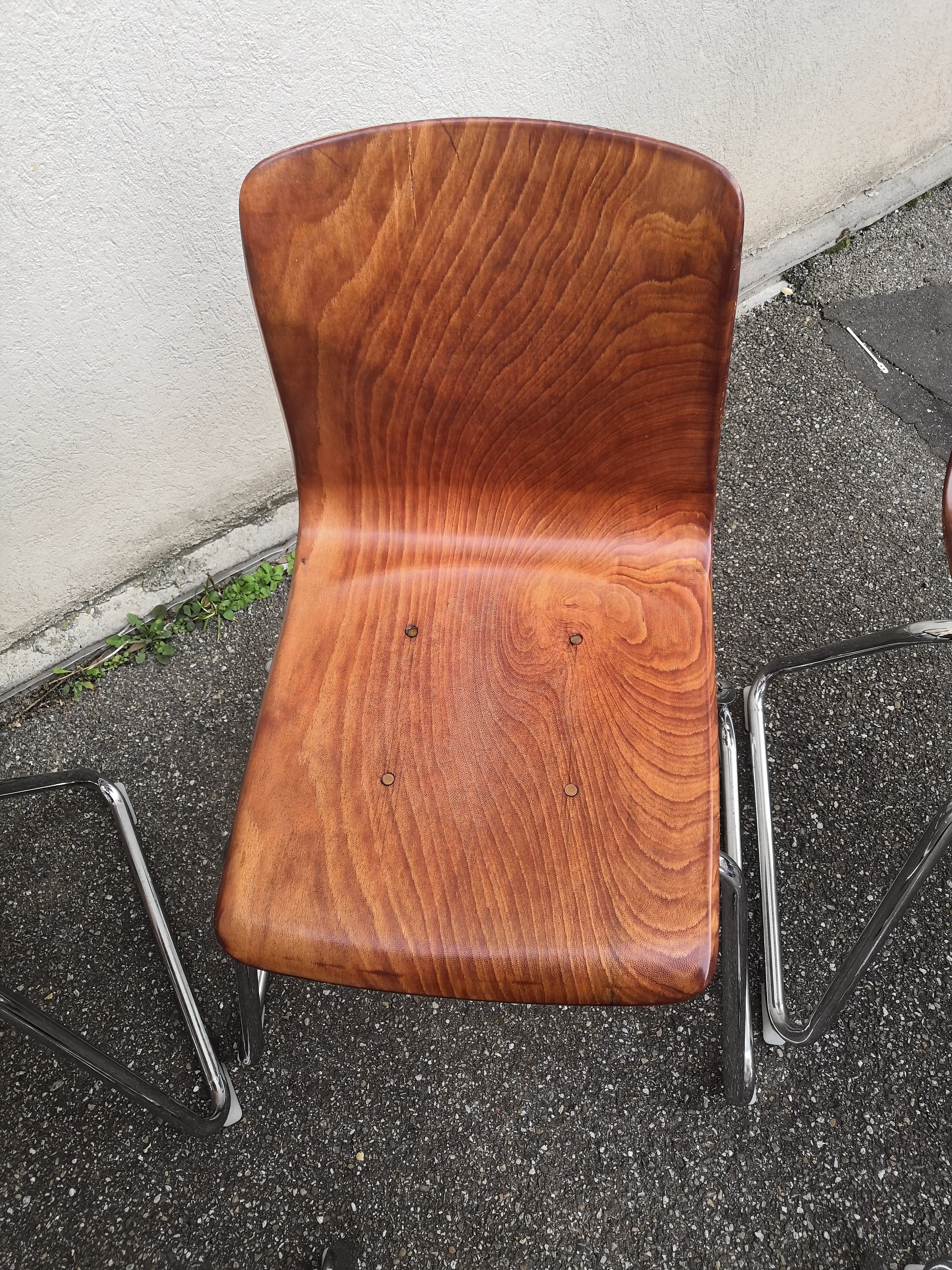 9 Pagholz Thur-Op-Seat chairs