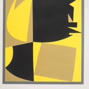 Victor Vasarely : Équilibre abstrait, Lithographie et pochoir