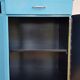 Buffet Formica blue and yellow years 60