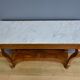 Console en Ronce de Noyer, époque Restauration – Début XIXe