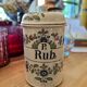 Old earthenware pharmacy pots