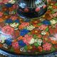 Kashmiri lamp base
