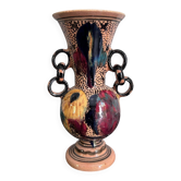 Colorful baroque vase