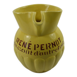 Former ceramic advertising pitcher anise rene pernot to the taste of formerly pastis 1930/40