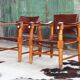 Paire de chaises du milieu du siècle