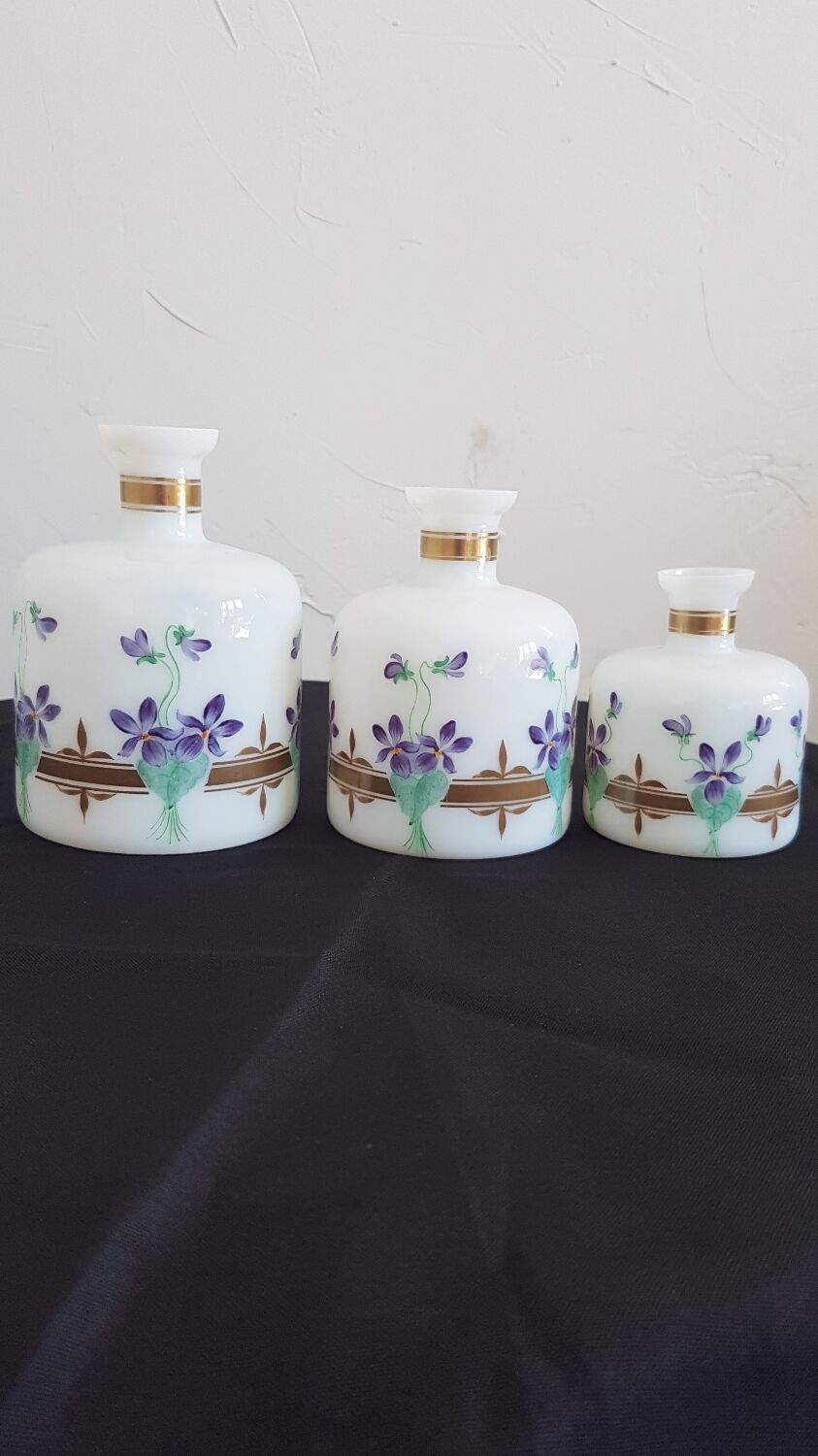 3 Muller vases