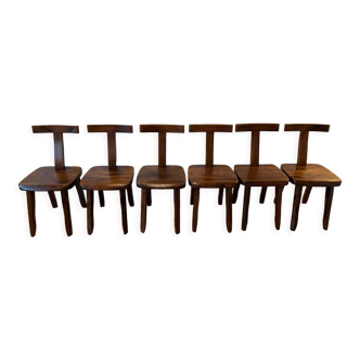 Rustic chairs 1950