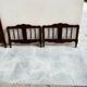 Pair of Provencal wooden bed year 40 from Dervieux