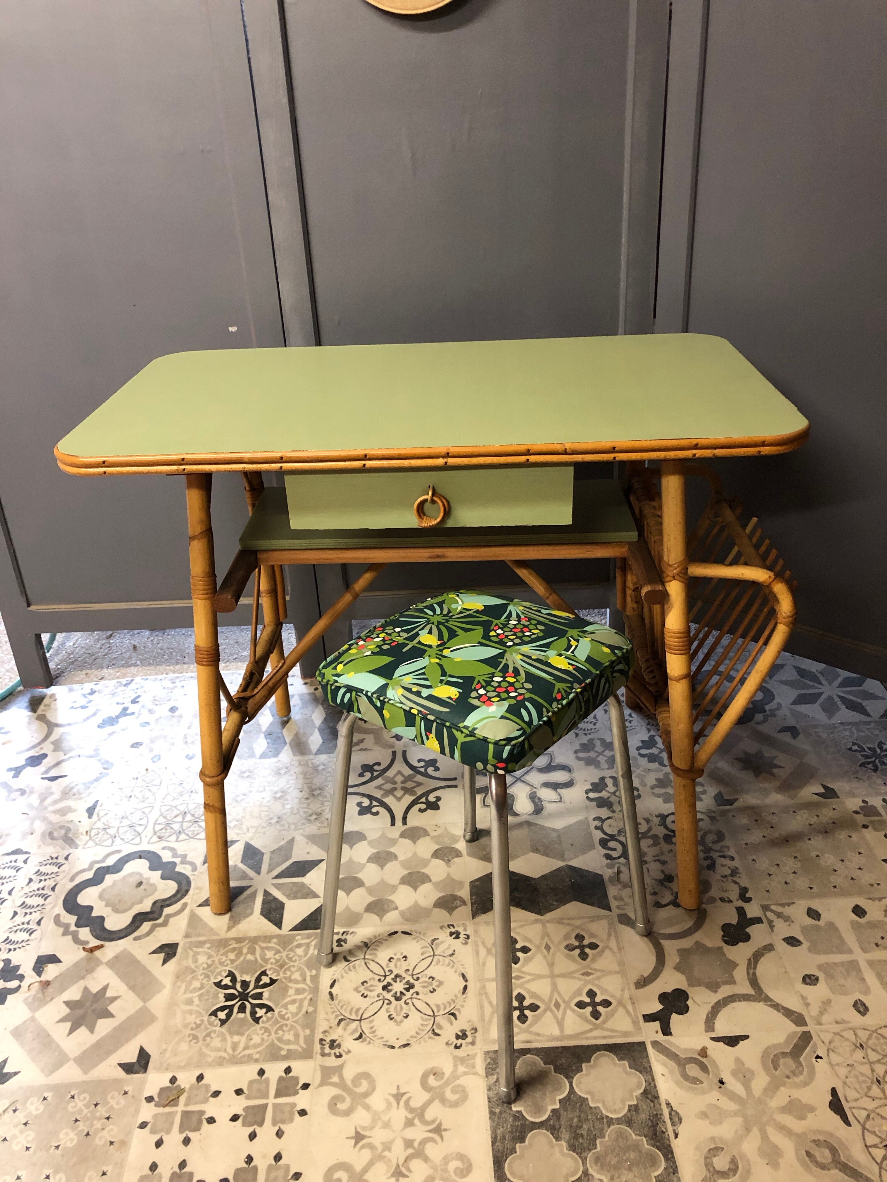 Vintage Bamboo desk