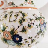 Aiguière de 39 cm en faïence Capodimonte