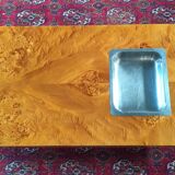 Table basse en loupe d'orme, par Roche Bobois, 1970