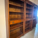 Bibliothèque ouverte en 3 pans style directoire