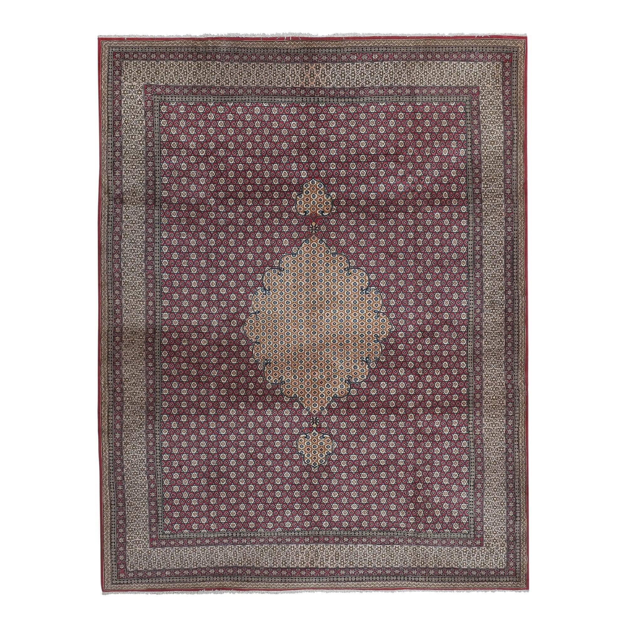 Tapis turc vintage fait main