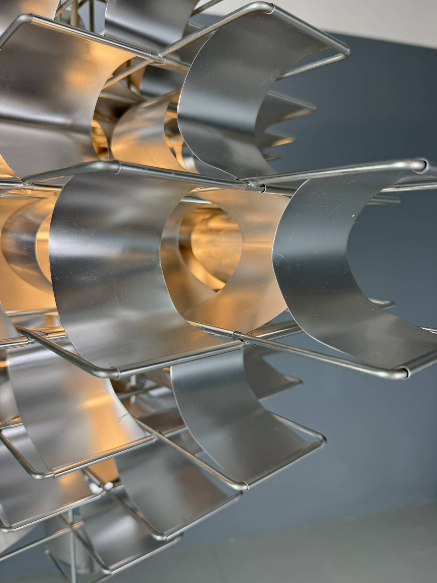 Huge Max Sauze Cassiopé Pendant Lamp 1969, France