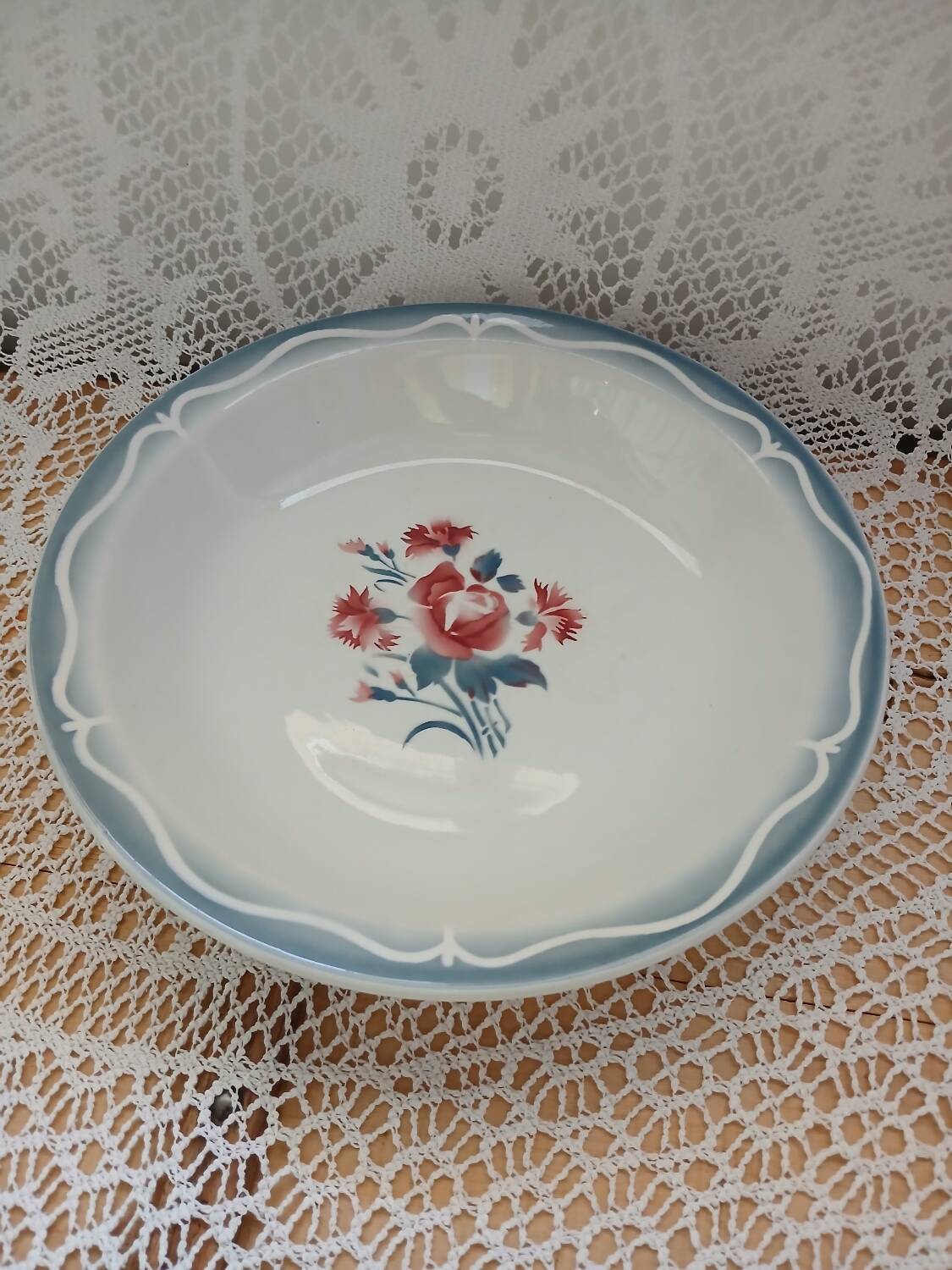 Old Digoin and Sarreguemines dish