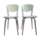 Set of 2 formica chairs