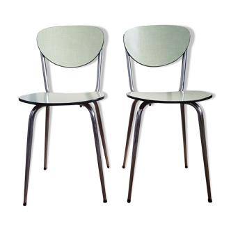 Set of 2 formica chairs