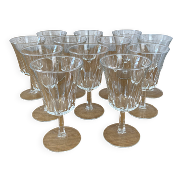 12 verres cristal Arques