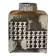 Large vintage square ceramic vase germany 1950