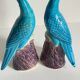 Pair of phenix birds chinese porcelain early 20th century