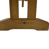 Vintage Scandinavian modern pinewood bench from the 1960's