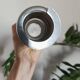 Large spring pen holder in steel – 1970s design