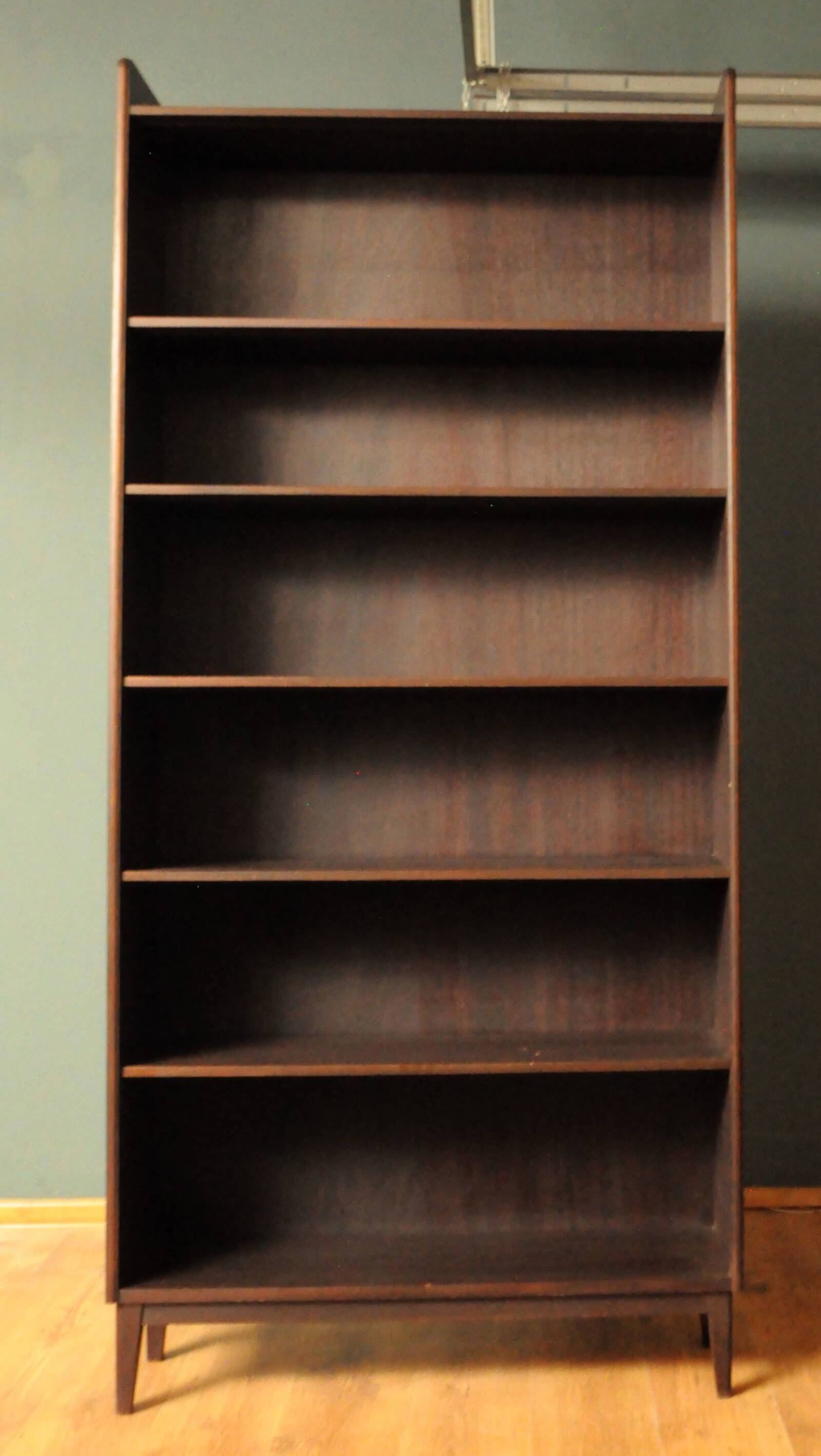 A majestic Danish walnut bookcase