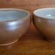 Set of 2 vintage stoneware bowls No. 1