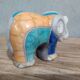 Vintage handcrafted elephant statuette