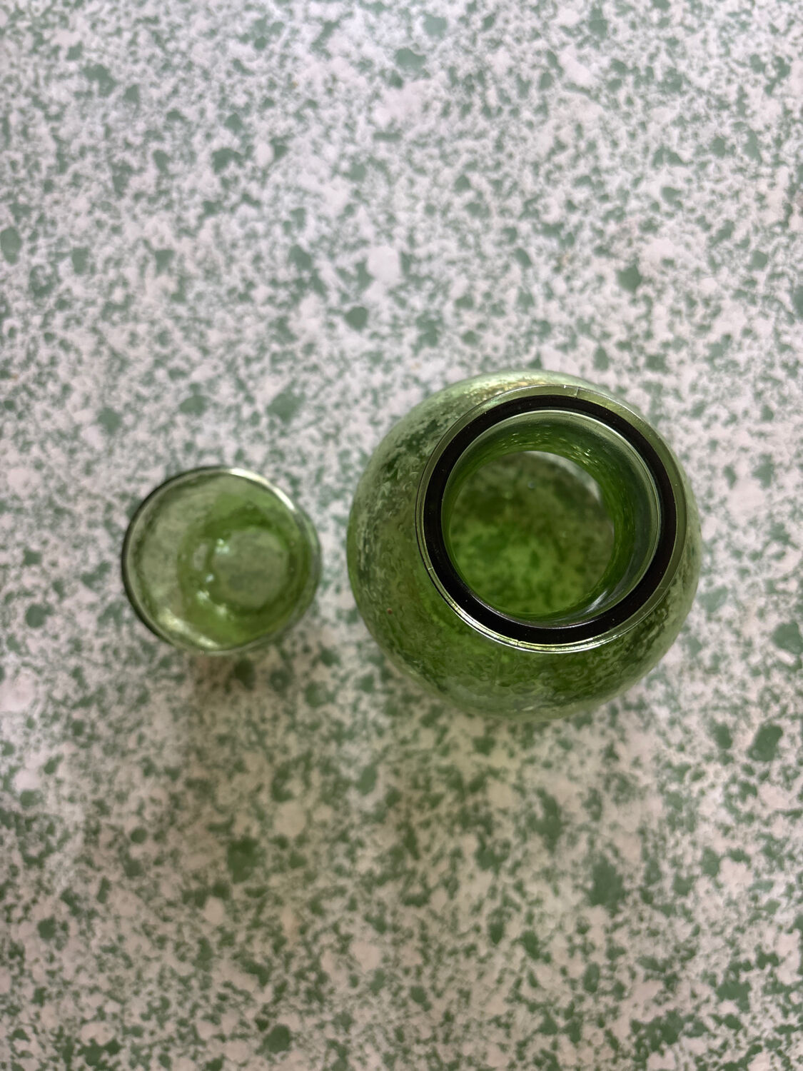 Vintage glass carafe