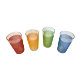 Granite orangeade glasses from the 60s