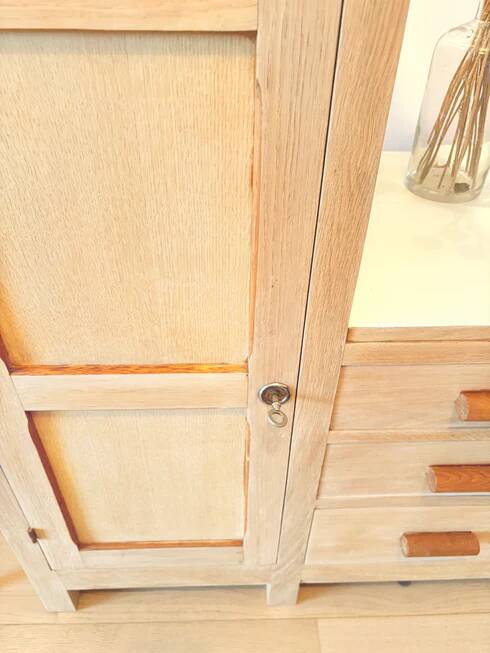 Small asymmetrical wardrobe "Clémentine"