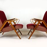 Mid-Century Armchairs from Tatra, 1960s, Set of 2