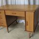 Minister's desk 1960s light oak