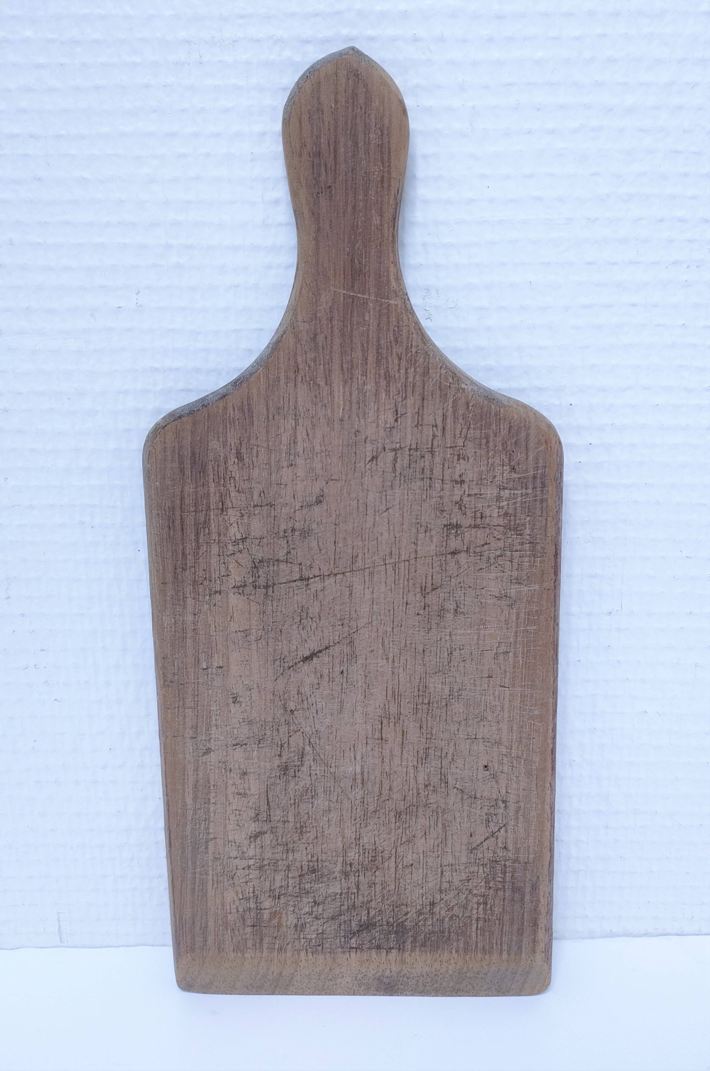 Three vintage solid wood cutting boards