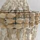 Suspension en coquillages vintage