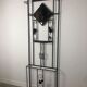 Cloakroom / Art Deco period coat rack in black wrought iron