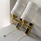 Pair of 50s wall lights