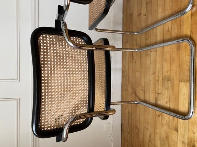 Paire de fauteuils B64 par Marcel Breuer
